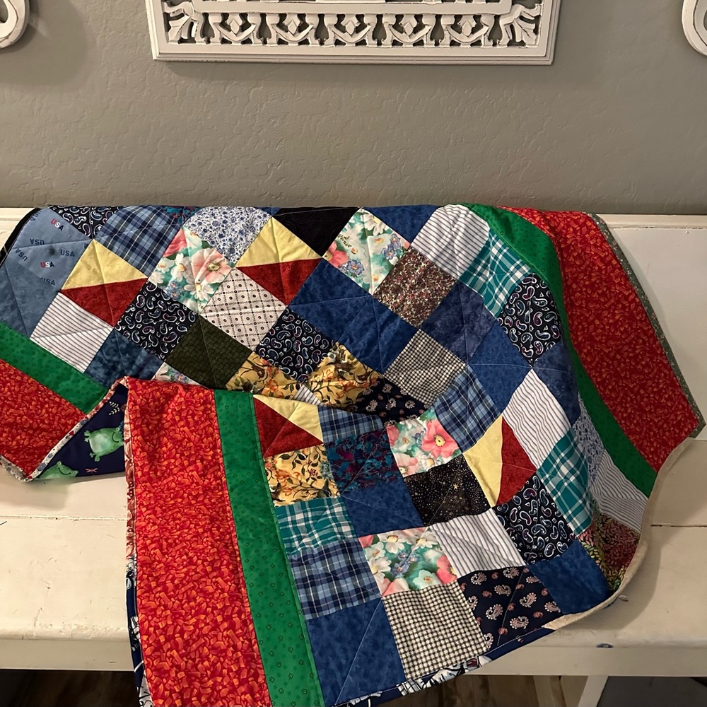 Homemade Quilt Frog Design - Picture 6 of 9